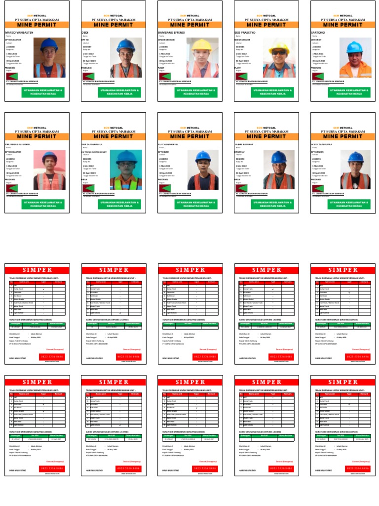 Cetak Mine Permit PDF