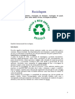 Reciclagem: benefícios ambientais e sociais