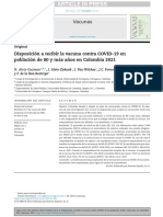 Disposición a recibir la vacuna contra COVID-19 en (1)