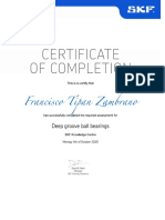 Deep Groove Ball Bearing Course