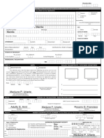 CEF-1 Comelec Registration Form