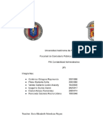 PIA - Contabilidad Administraiva