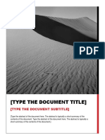 How to format text in a document