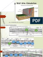 Brief Retaining Wall Site Calculation