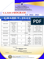 Fluorine Class Program 2022-2023