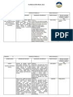 Planificación Anual 2022 Artes 3°