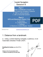 Coastal Navigation Guide on Distance Measurement and GPS Use