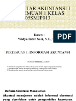 Vicon Pertemuan 1 Akuntansi Manajemen