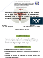 Caso Clinico Pos Operatorio