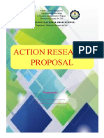 Dugmanon HS Action Research Proposal