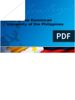 Dokumen - Tips Rizal at The Dominican University of The Philippines