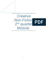 Creative Non-Fiction 2ND QTR