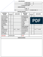 Boş Deneti̇m Form PDF