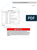 Final Drive - Disassemble (UENR4108-03)