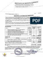 NRI Institute of Medical Sciences Fees Structure