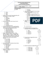 Soal PAS PBCM XI TB