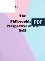Chapter 1 The Philosophical Perspective of The Self