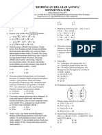 Soal Tryout Ke 1 Matematika SMP MTs