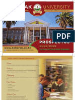 Kabarak University Prospectus