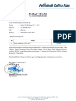 Surat Tugas Penelitian Mandiri