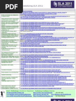 Download SLA 2011 Conference Presentations Links Progress by ClosetLibrarian SN62200107 doc pdf