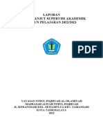 Laporan Tindak Lanjut Supervisi Akademik TAHUN PELAJARAN 2022/2023