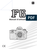 Nikon F6 Manuel