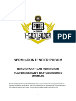 SPRM I-Contender Pubgm R&R