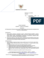 Srt.334 - Hukham - Se Gub TTG Optimalisasi Penggunaan Pusat Pemilihan Covid-19 Jawa Barat - Signed (3 Juli 2021) - Sign - Sign - Sign - Sign