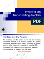 Lecture 2 - Inverting and Non-Inverting Amplifiers