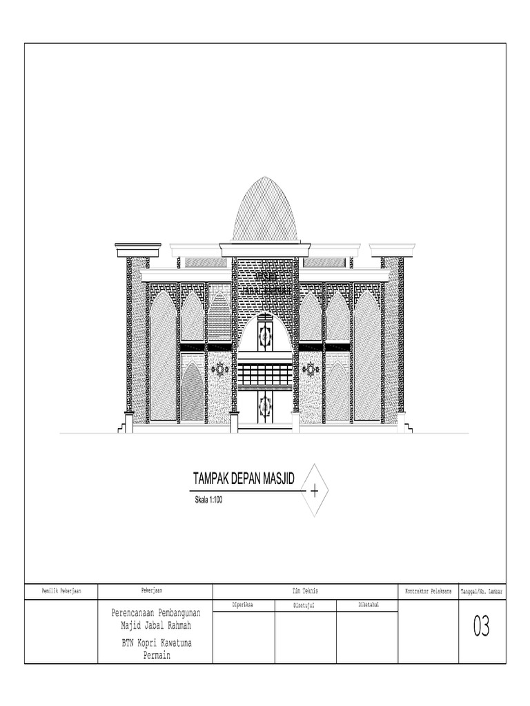 Tampak Depan Masjid | PDF