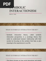 Symbolic Interactionism