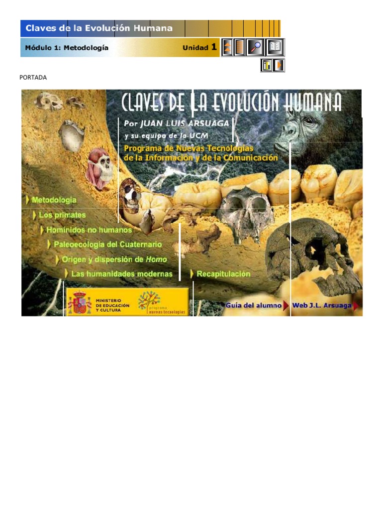 Claves de La Evolución Humana | PDF | Homo | Fósil