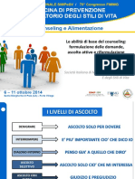 Le Abilità Di Base Del Counseling - Formulazione Delle Domande, Ascolto Attivo e Riformulazione