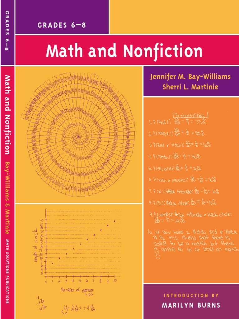 K - Math - Math and Nonfiction - Grades 6-8 | PDF | Teachers | Mathematics