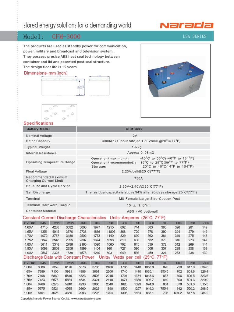 GFM 3000 | PDF