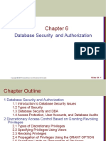 Chapter 6 Database Security