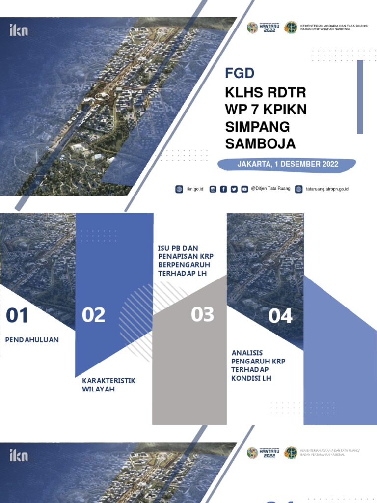 KLHS RDTR WP Simpang Samboja - FGD | PDF