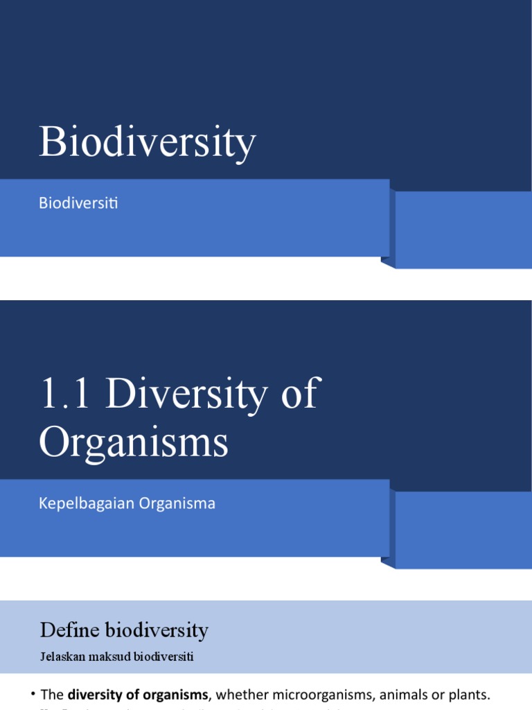Science Chapter 1 Form 2 | PDF | Biodiversity | Seed