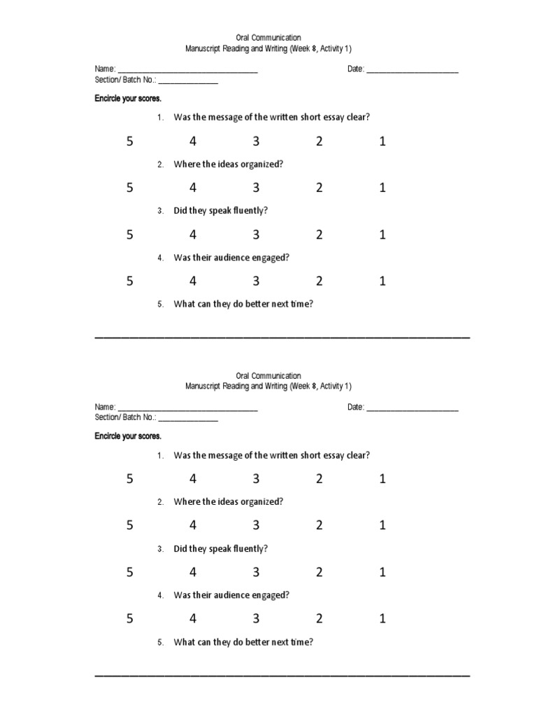 Oral Communication Assessment Guide | PDF | Career & Growth