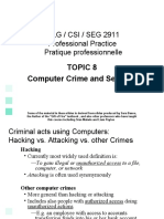 Computor Crime and Security