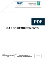 QA-QC Requirement