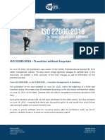 DQS - ISO 22000 2018 Transition Without Surprise (5p)