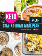 Stay at Home Keto Meal Plan
