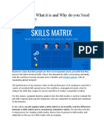 Skills Matrix: What it is and Why You Need One