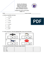 Summative Test ENGLISH 2 (WK1-8)