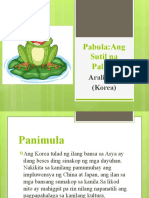 Aralin 2.2 - Pabula - Ang Sutil Na Palaka