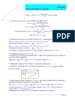 Terminale S Devoir Surveillé N°2: Corrigé: Exercice 1: 10 Pts