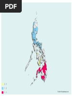 Philippines Map Chart