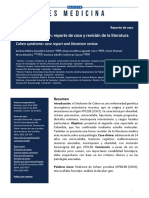 10-6805 Síndrome de Cohen Reporte de Caso y Revisión de La Literatura